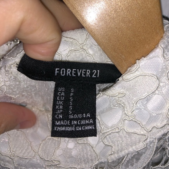 Forever21 White Lace Romper - Picture 5 of 5